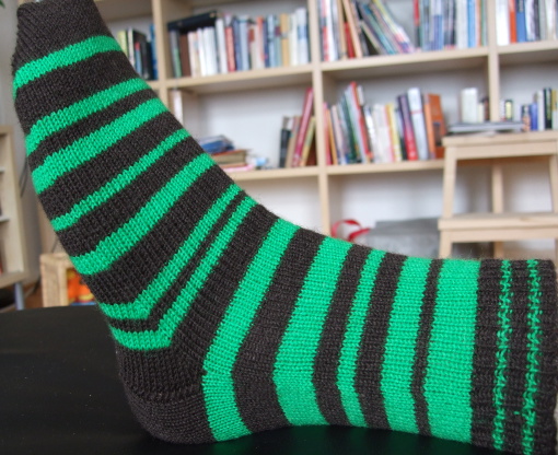 Pi Striped Sock