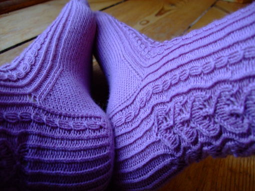 Polly Jean Socks Heels