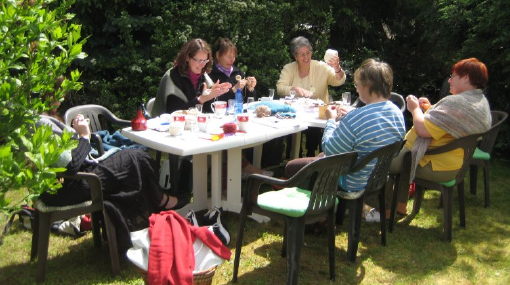 Naalbinding in action