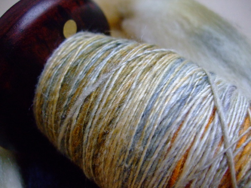 Spun on Spindlewood Flamewood spindle