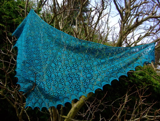 Prairie Rose Shawl