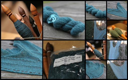 Age of Brass and Steam Shawl