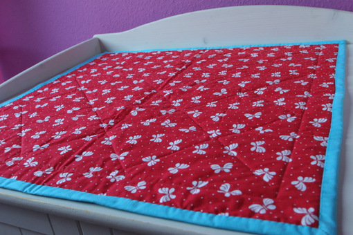 Baby quilt - backside