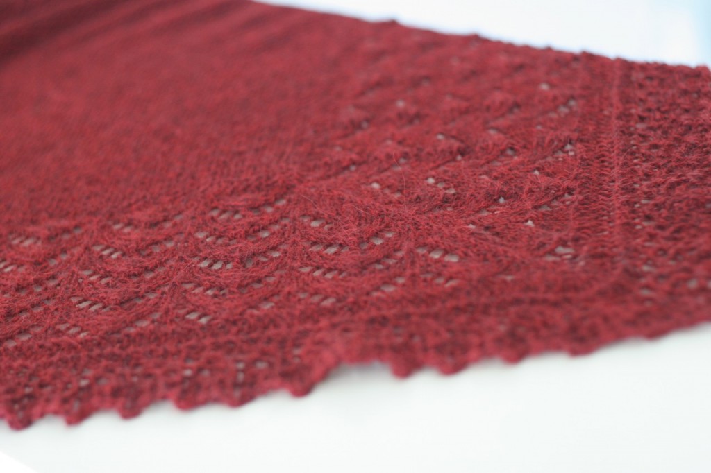 Bridgewater - triangular shawl