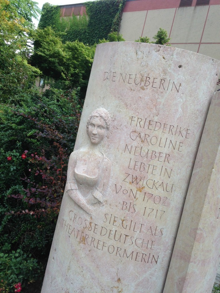 Zwickau Memorial Caroline Neuber 