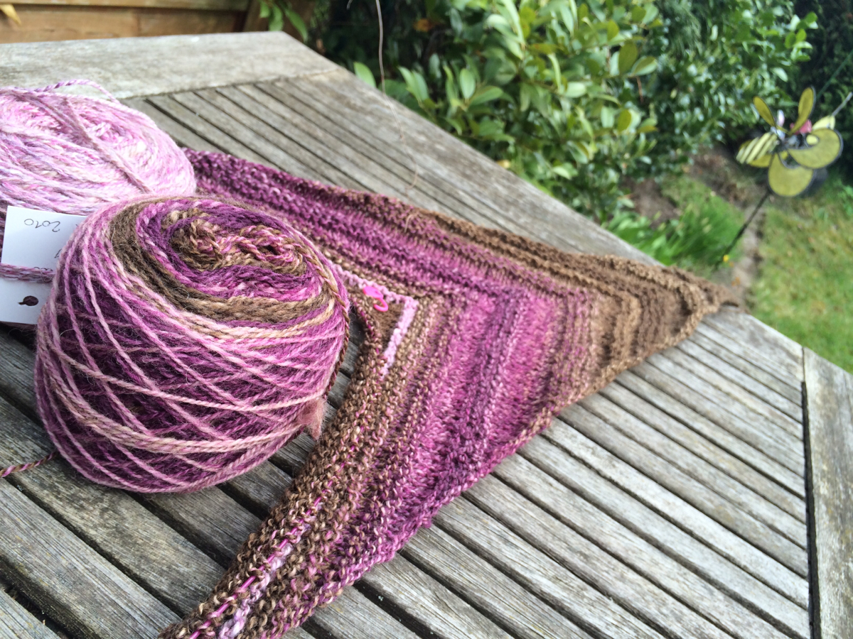 Arrow Lines Shawl