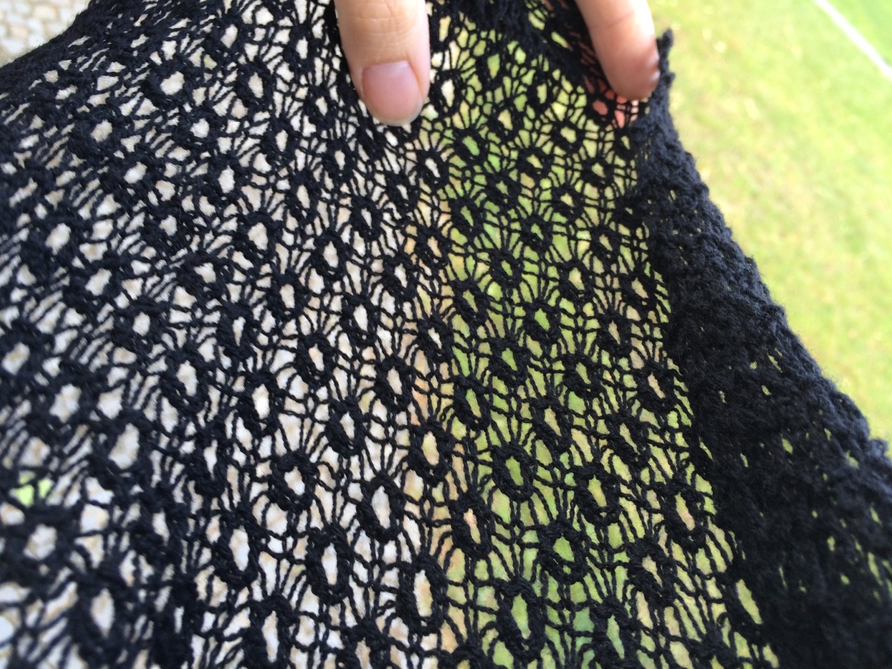 Bird's Eye Shawl - Knitted Lace Shawl