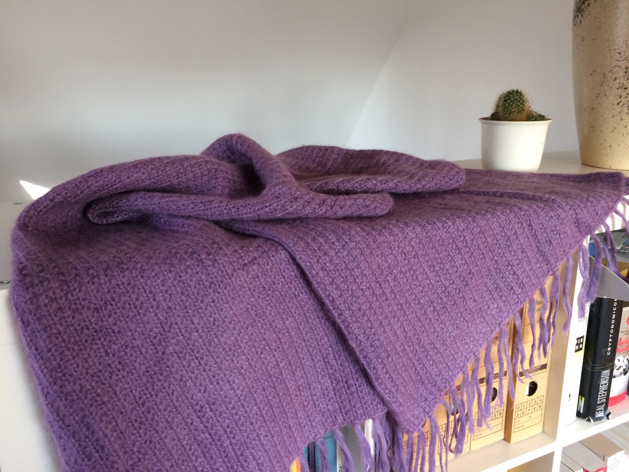 Stola aus GGH Soft-Kid, gestrickt Ende der 90er