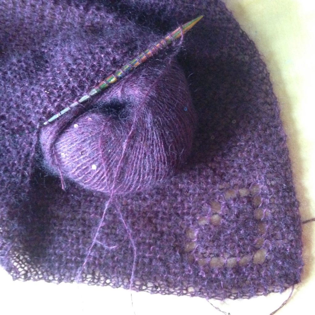 Tuch aus Schulana Kid Pailettes