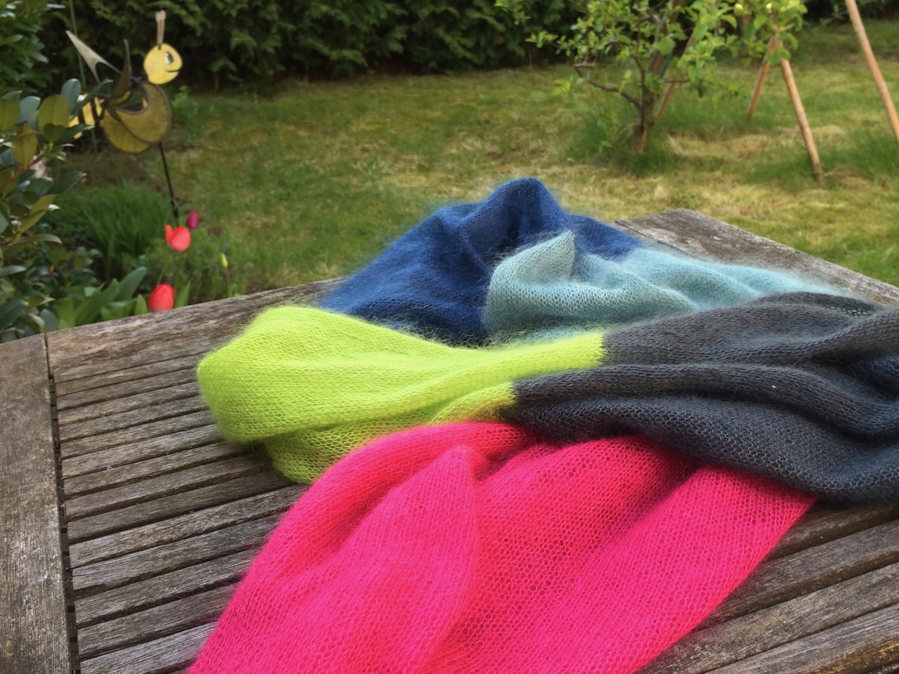 Osaka Schal aus ITO Sensai (Mohair/Seide)