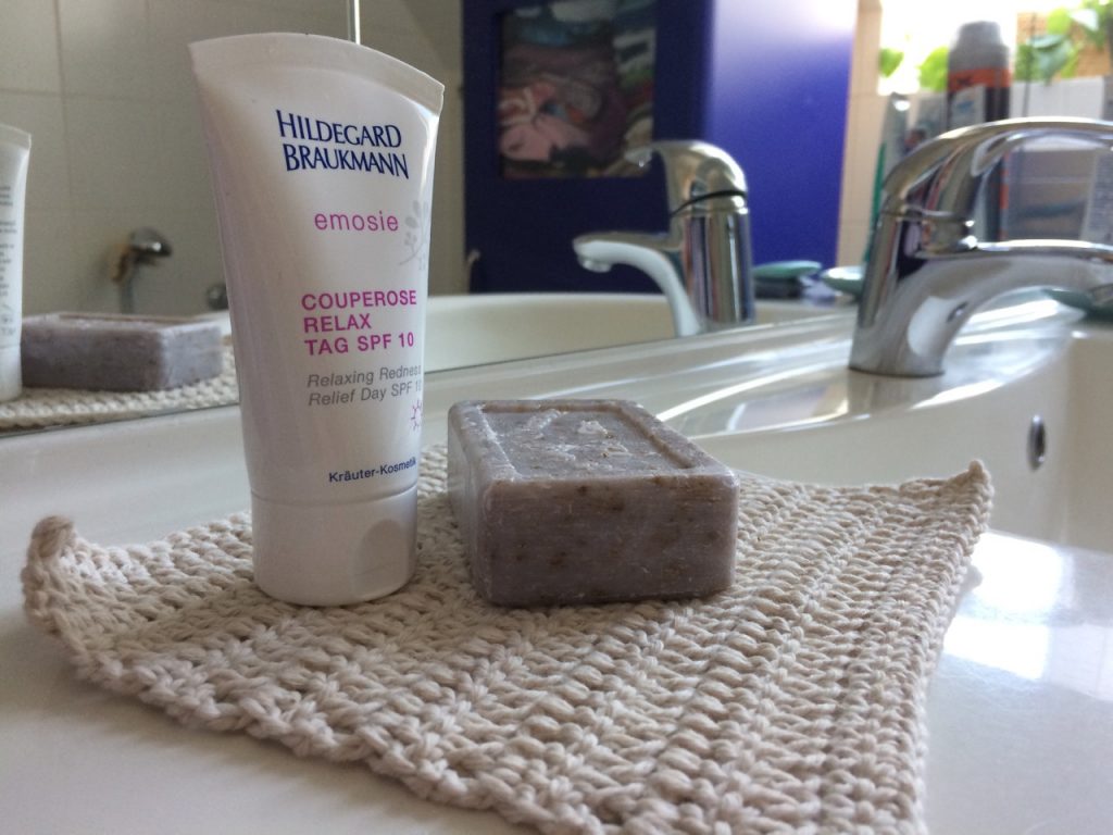 Gehäkeltes Tüchlein als Waschlappen, Untersetzer, Spültuch 