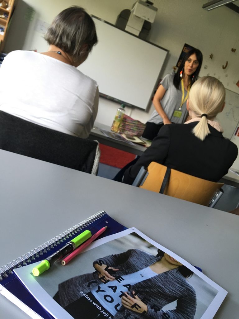 BerlinKnits 2017 Workshop Joji Locatelli