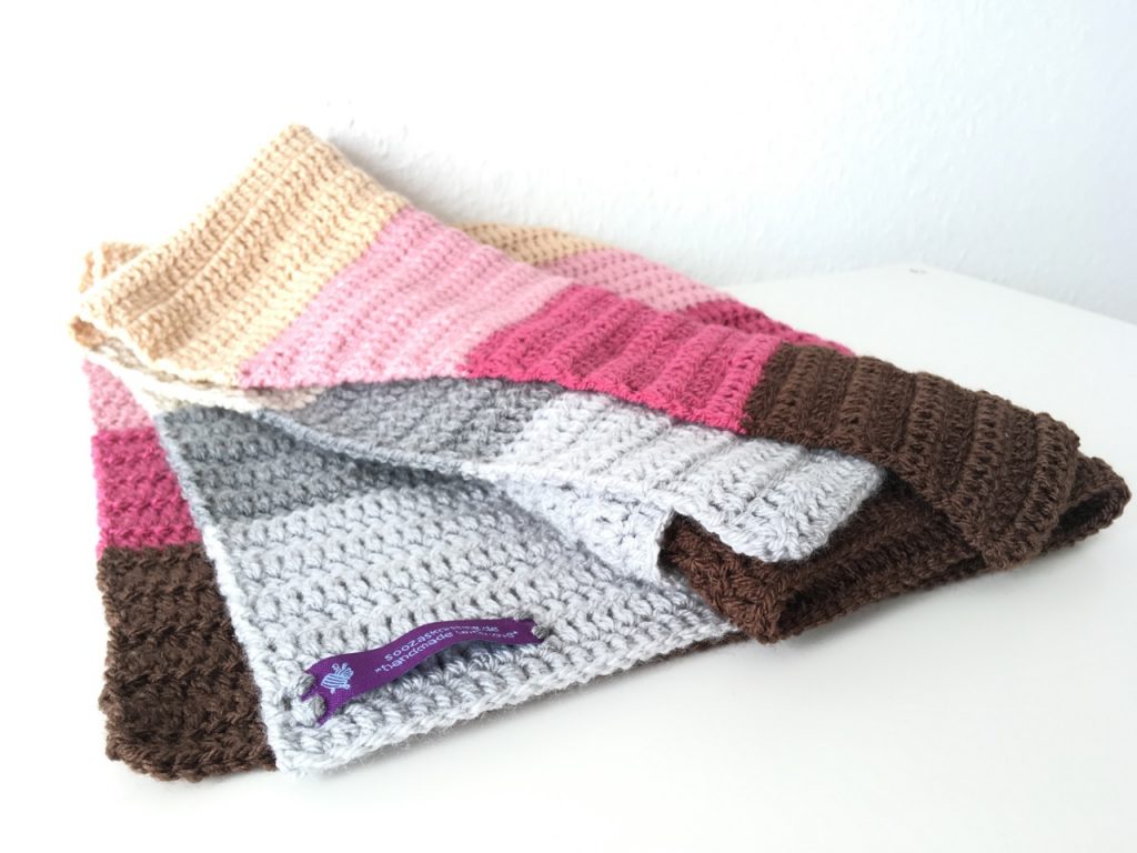"Simplicity" Babydecke in Resten Stylecraft Special DK