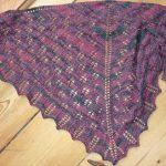 FO, WIP :: Fircone shawl and Schleuderblatt doily ::