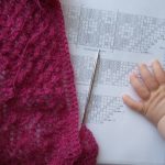 WIP :: Peacock Feathers Shawl ::