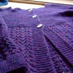 FO :: February Lady Sweater that got finished in March ::