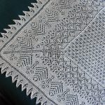 Butterflies Shetland Shawl