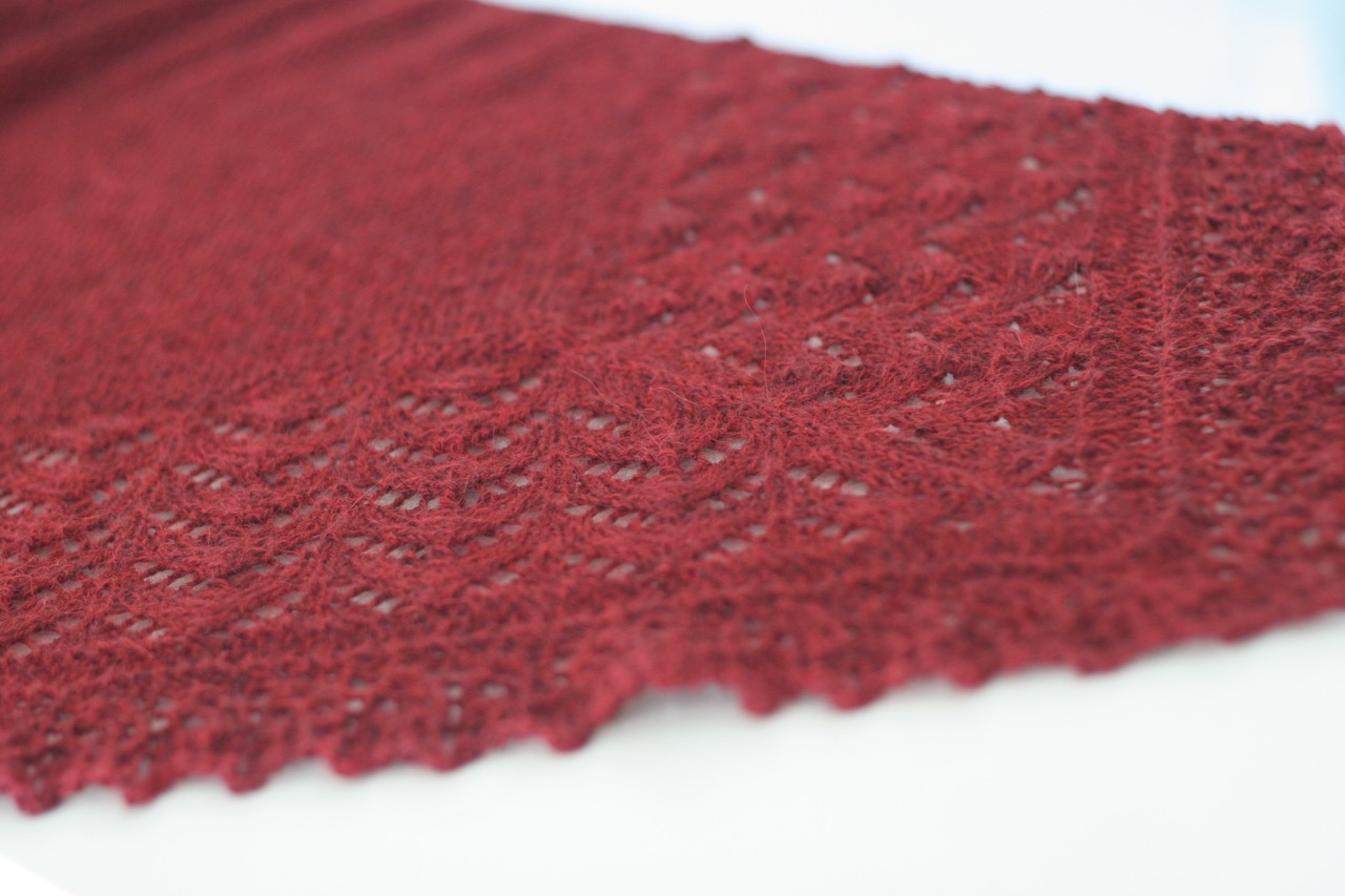 Bridgewater - triangular shawl