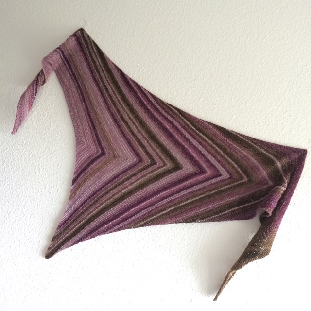 Arrow Lines Shawl