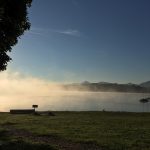 Sonnenaufgang überm Riegsee