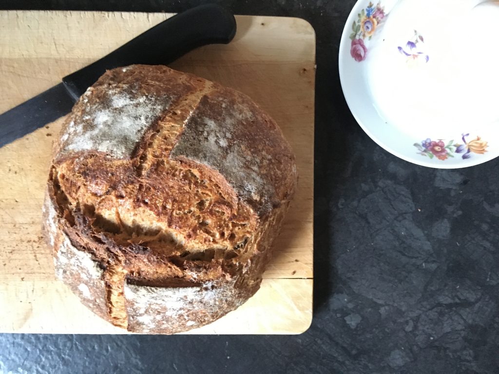 Selbstgebackenes Brot